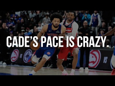Cade Cunningham's Pace is CRAZY