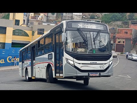 Auto Ônibus Moratense 932 Fazendo A Linha: 024 - Soraya / Via Silvio Romero #explore #fypシ