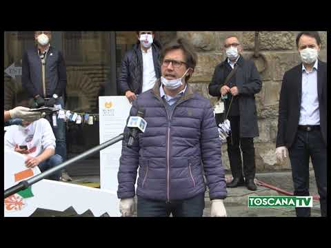 2020-04-29 FIRENZE - LE CHIAVI DEI RISTORATORI NELLE MANI DEL SINDACO