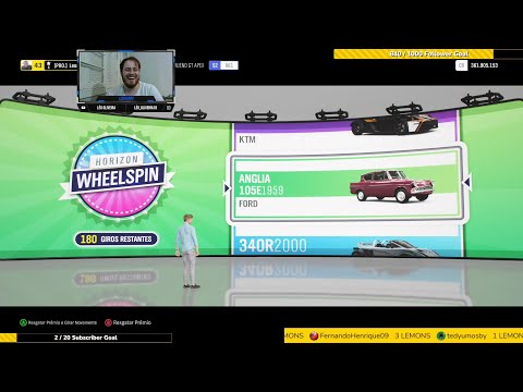 CORRIDA SURPRESA COM CARROS DE ROLETA ORIGINAIS!! FORZA HORIZON 4