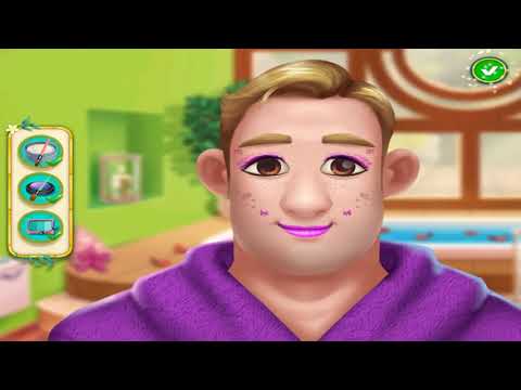 Spa Day With Daddy-Fun Care Kids Game-Play Spa, Makeover Soapy Adventure Fun Games For Girls