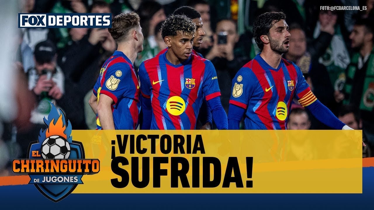 😳🥳 EL BARÇA GANA… ¡PERO SUFRE! El FC Barcelona avanza en la Copa del Rey | El Chiringuito