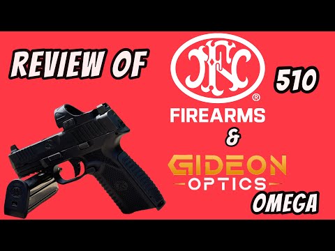 FN America 510 10mm and Gideon Omega red dot - REVIEW