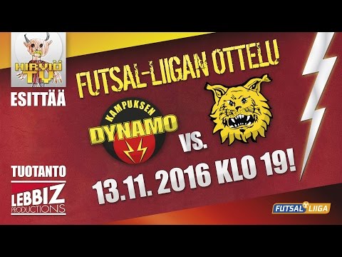 13.11.2016 KaDy - Ilves FS klo 19.00 Futsal-Liiga