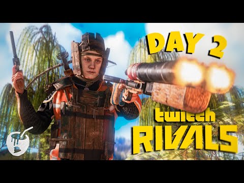 FIGHTING FOR SURVIVAL - Twitch Rivals Day 2 TEAM XQC