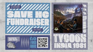 Tycoon: India 1981- 3p Teaching, Play-through, & Roundtable Discussion by Heavy Cardboard