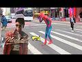 Spider Man DANCES To Michael Jackson In Public