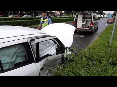 Jutarnji list - VIDEO, FOTO: PROMETNA NESREĆA U ZAGREBU Na križanju Branimirove i Zavrtnice sudarila se dva automobila