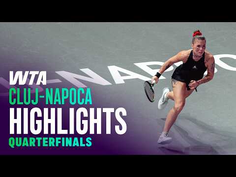 Quarterfinals in Cluj-Napoca featuring Raducanu, Oliynykova, Cirstea and more | WTA Match Highlights
