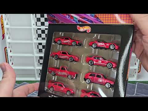 Unboxing: Hotwheels Silver Series - Mattel 80th Anniversary 8-Car Box Set