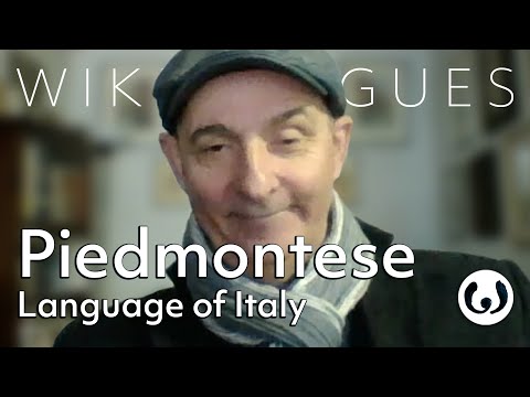 Italy's Piedmontese language, casually spoken | Giorgio speaking Piedmontese | Wikitongues