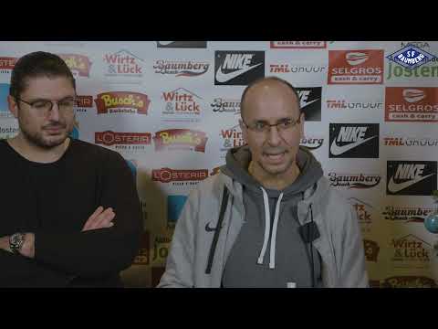 Pressekonferenz 17. Spieltag SFB - SpVg. Schonnebeck