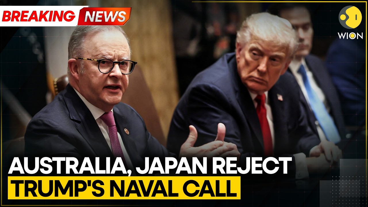 US-Iran War: Australia, Japan Refuse Trump’s Call To Send Warships To Hormuz | WION