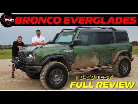 Ford Bronco Everglades | Ford's MUD MACHINE - Review + 0-60