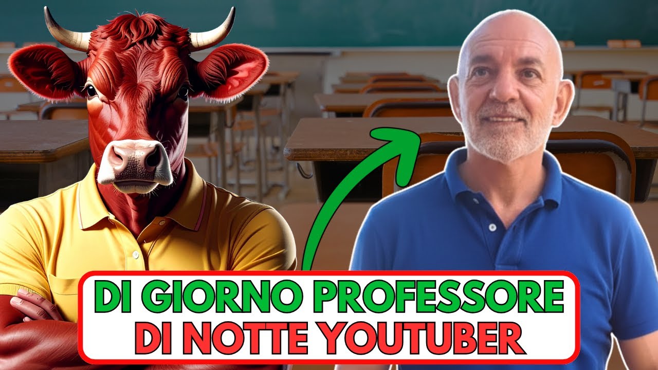 La Mucca Rossa testimonianza - Professore crea seconda entrata con YouTube automation