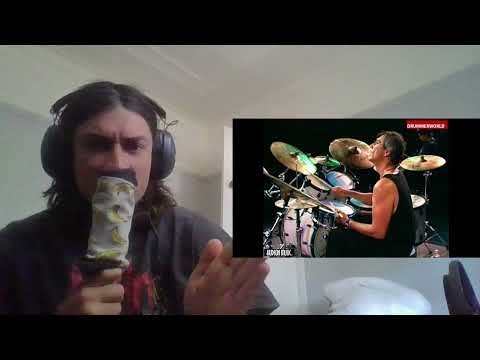 Young Guy REACTS to VINNIE COLAIUTA - ATTACK OF THE 20LB PIZZA (IM TWEAKED)