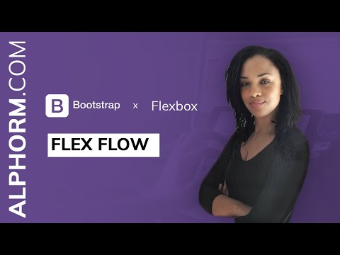 Propriété CSS Flex Flow avec Flexbox et Bootstrap 4 Tuto Video