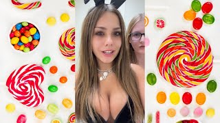 I love Halloween -  Emmi big bank challenge 🍬😋 tiktok #shorts #tiktok #bigbank
