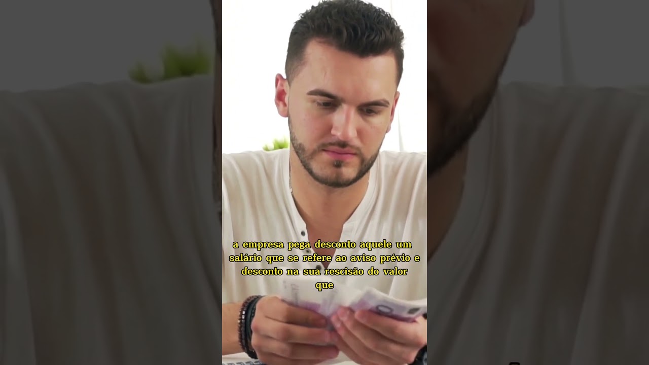 CUIDADO: Sua rescisão PODE ficar ZERADA se você tiver o aviso prévio descontado - Pedido de demissão