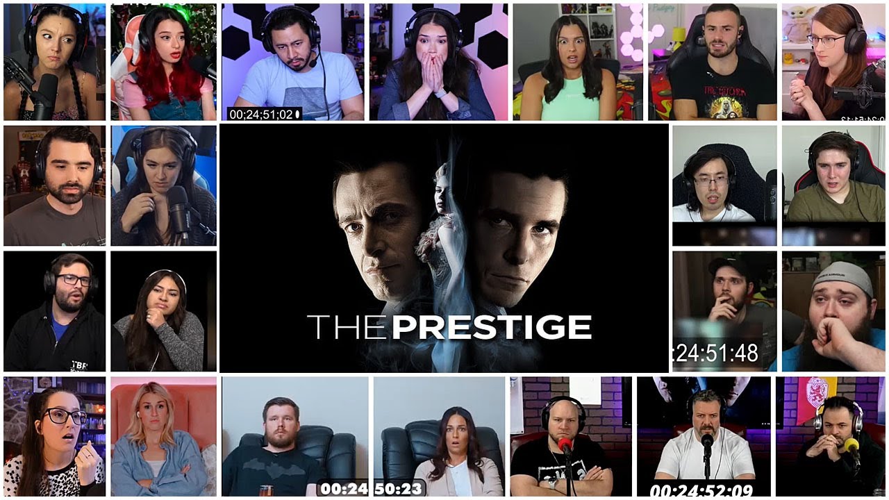 [FULL] The Prestige (2006) Reaction Mashup