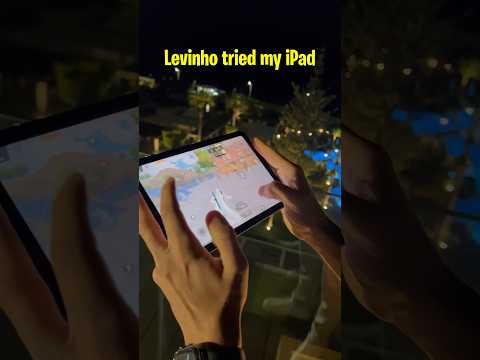Levinho broke my iPad 😂 #pubgmobile #PUBGMAtlantisAcademy #zetti #shorts #levinho #bgmi