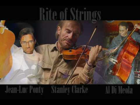Stanley Clarke , Al DiMeola  , Jean-Luc Ponty  / The Rite Of Strings  /  - Indigo