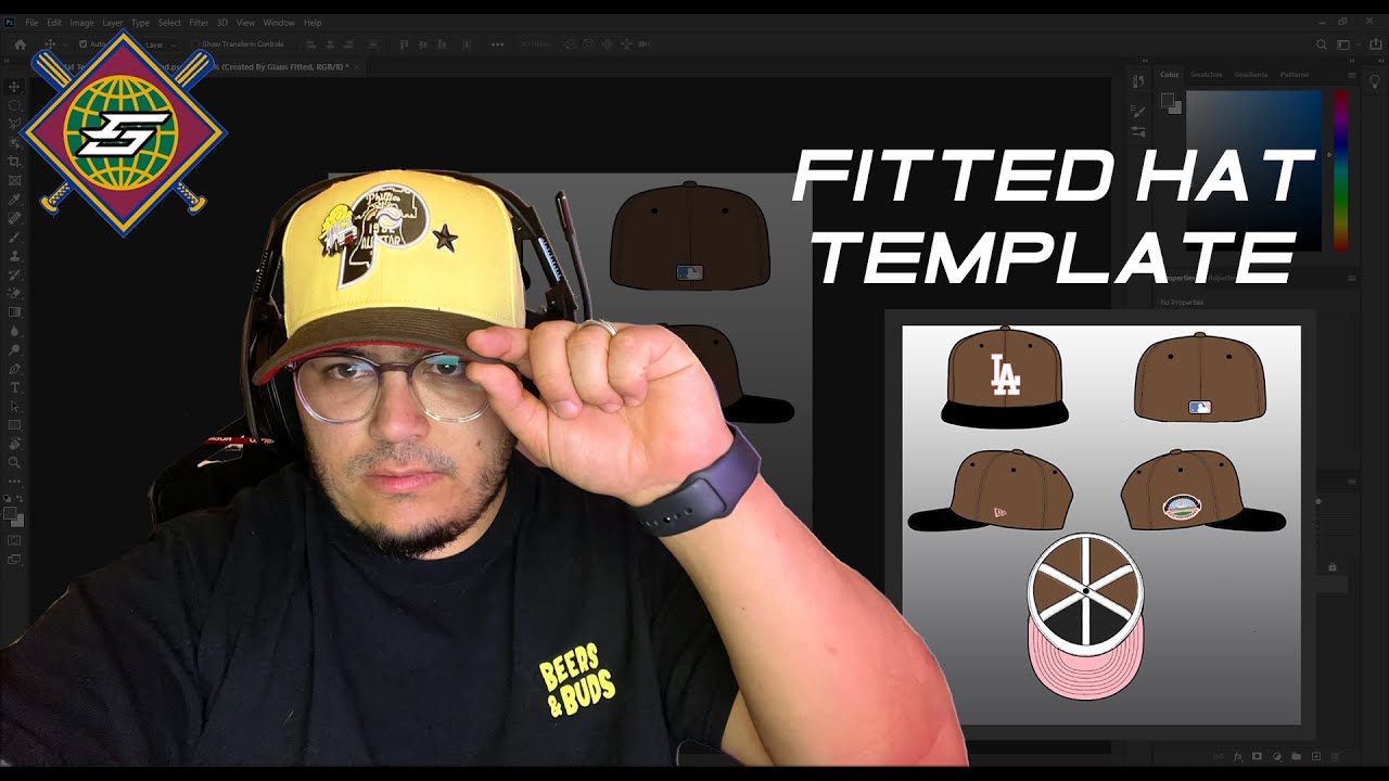 How To Make A Custom Hat (Template) $$