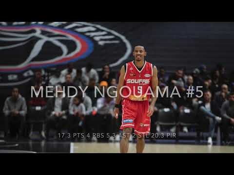 Mehdy NGOUAMA season Highlights Souffelweyersheim pro B 2019