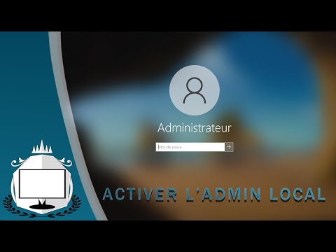 Enable the local Administrator account in Windows