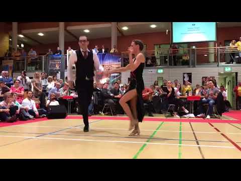 Kerstin Engel und Johannes (Jojo) Hien - Deutsche Meisterschaft 2017 - Finale Slow