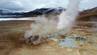 VOLCANIC CRATER AT 16,000 ft | Drone Footage! - YouTube