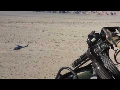 UH-1Y Venom: Marines Firing The Powerful GAU-21 Machine Gun & M134 Minigun