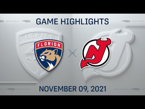 NHL Highlights | Panthers vs. Devils - Nov 9, 2021