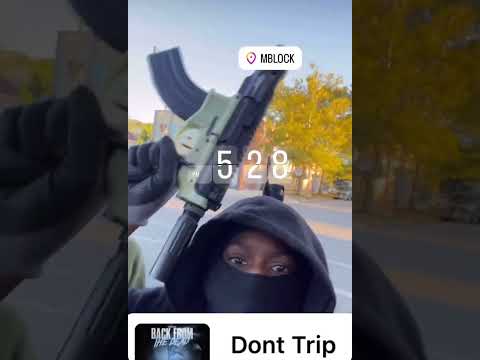 Dmg lil scoom in mblock hood trying to k*ll one of them😱 #chicago # #lilscoom #mblock