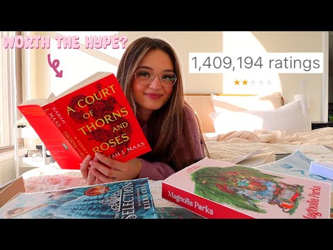 reading viral tiktok books… 🎧📖✨ (are they worth the hype?)