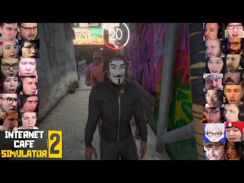 Gamers Reactions to The Customer runs away without paying in Internet Cafe Simulator 2