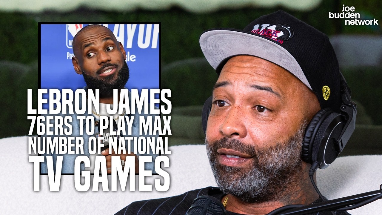 LeBron James, 76ers To Play Max Number Of National TV Games For 2026-27 Season
