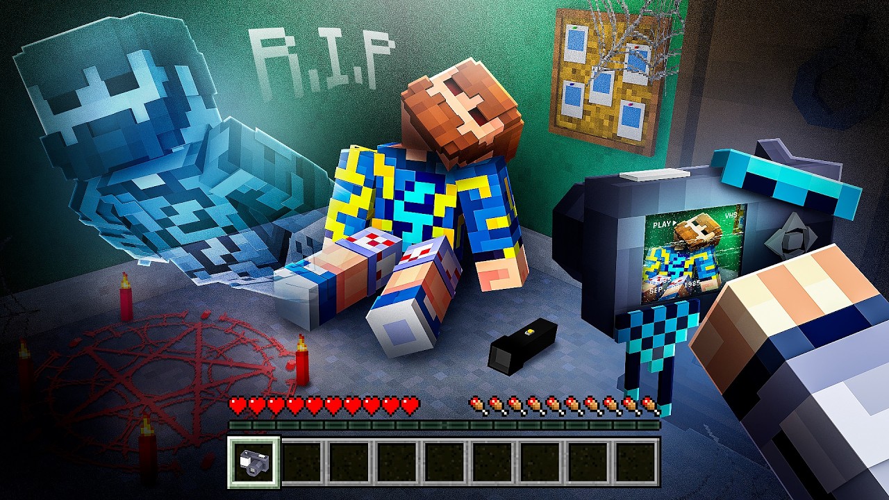 😱 Майнкрафт, но Мы Попали в Дома С ПРИЗРАКАМИ • [Режим Фазмафобия] + Фиксплей