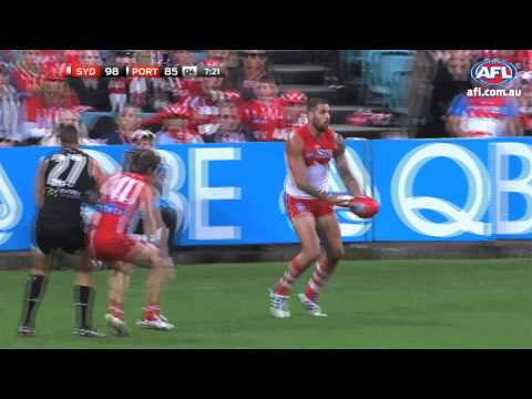 AFL Goal of the Year - Lance Franklin Round 13 2014