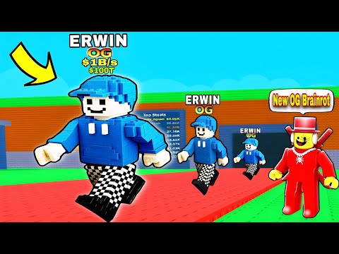 ကျနော် ကိုယ်တိုင်အမိုက်စားBrainrot ဖြစ်သွားပီဗျို့/Roblox I Become A Brainrot in Steal A Brainrot 