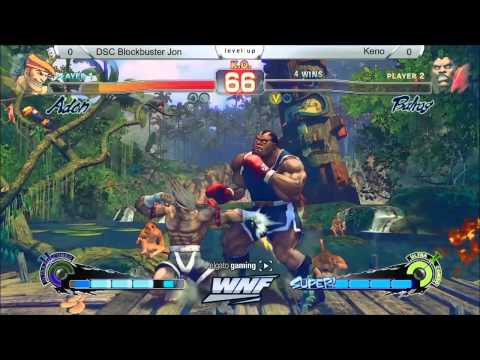 SSF4AE DSC Blockbuster Jon vs Keno - WNF 1.4