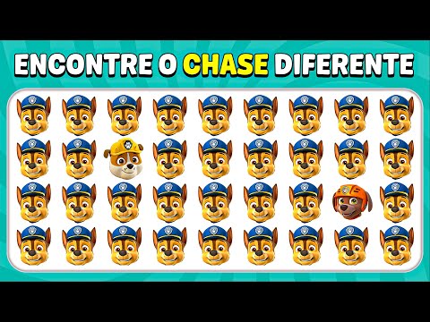 Encontre O Emoji Diferente - Paw Patrol Edição 🐶👮🚒 | Abelha De Teste