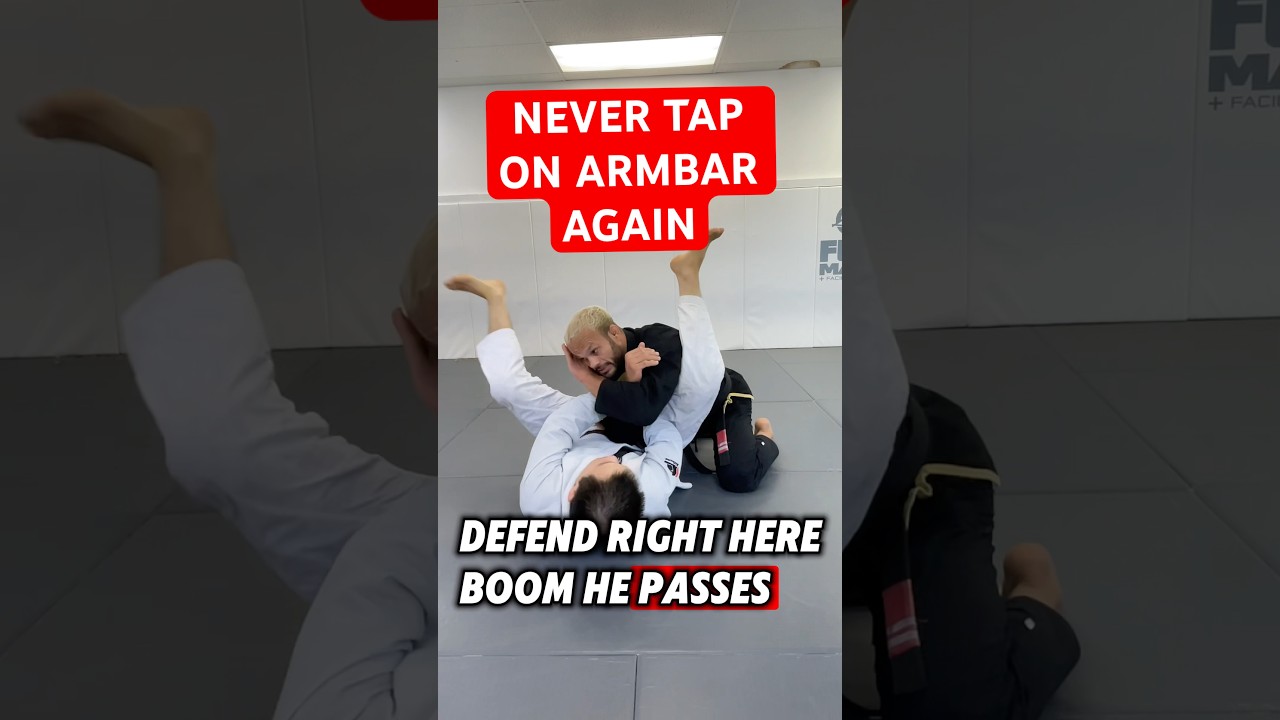 How To Block Arm-bar ATTACKS From Closed Guard | if you’re not Doing You Should |