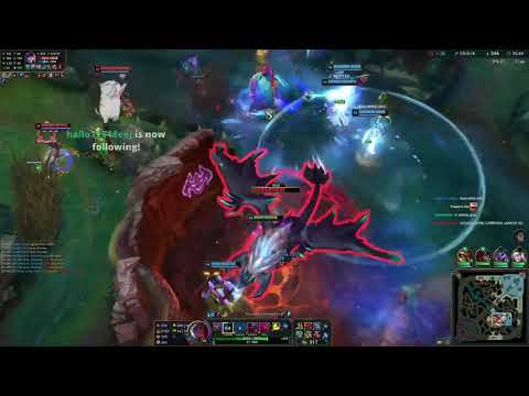 This Yone finds the perfect angle to win the Teamfight