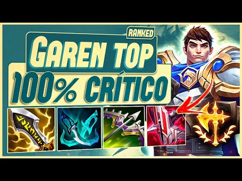 GAREN 100% CRÍTICO: CARREGANDO NA RANQUEADA! ⚔️💥 | VEJA COMO ISSO ACONTECEU!