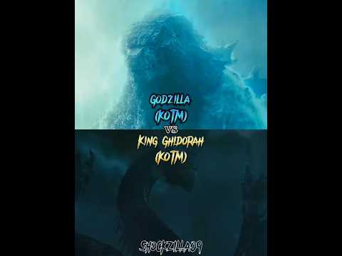 Godzilla (KOTM) vs King Ghidorah (KOTM) |#godzillakingofthemonsters #godzilla #kingghidorah