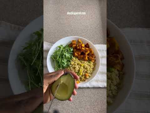 What I Eat in Day Dinner Edition | Healthy Balanced Quinoa Bowl | #shorts