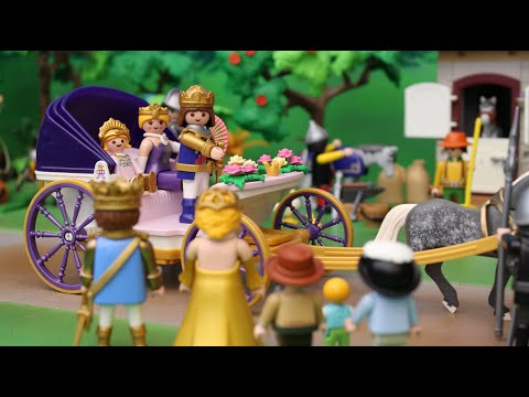 Playmobil Familie Rauter - König, Königin, Prinz und Prinzessin - Abenteuer aus Linsendorf
