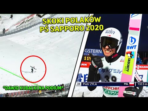 (1080p) SKOKI POLAKÓW PŚ SAPPORO 2020 - DAWID KUBACKI NA PODIUM!😮
