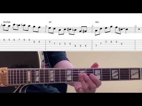 Minor 2-5-1 Jazz Exercises In Dm